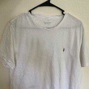 White all saints t shirt. Fits like large